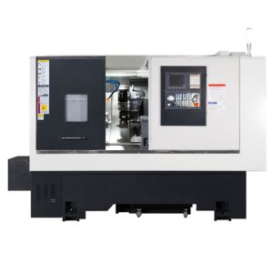 Live tool turret CNC lathe with Y-axis CTXY
