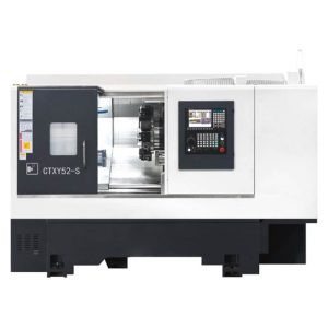 Double spindle lathe with live tool CTXY-S
