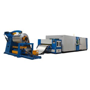Steel coil laser cutting machine