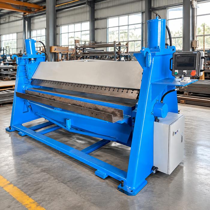 Heavy duty hydraulic bending machine front view